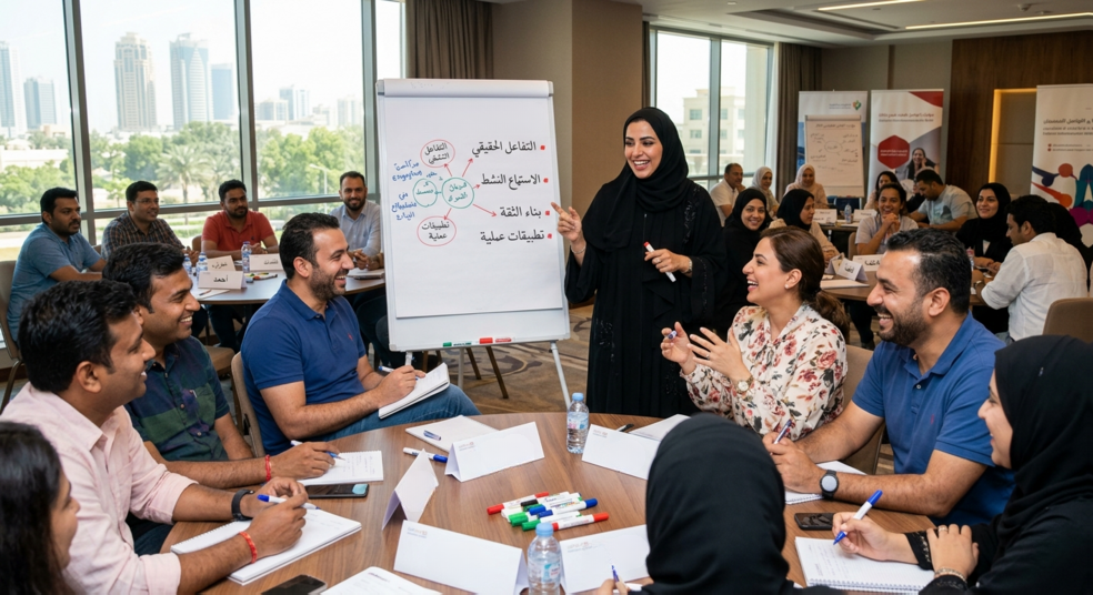 Executive leadership session in progress